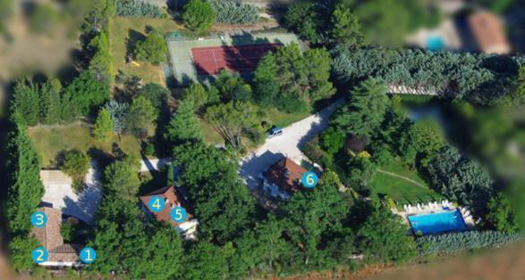 Residence Miro, Gites Avec Piscine Chauffee Et Tennis Les Arcs-sur-Argens Exterior foto